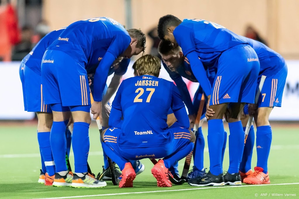 Hockeyers spelen gelijk tegen België, maar verliezen shoot-outs