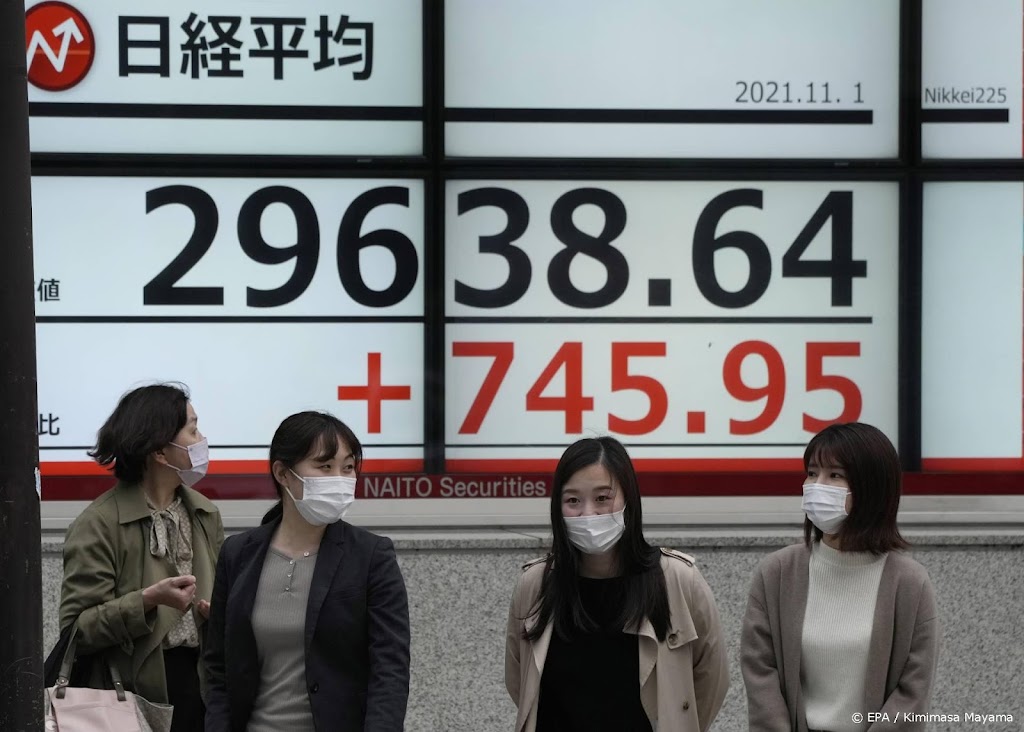 Nikkei klimt na besluit afbouw coronasteun door Fed