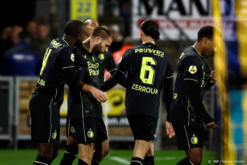 Feyenoord herstelt zich bij RKC van nederlaag bij FC Twente