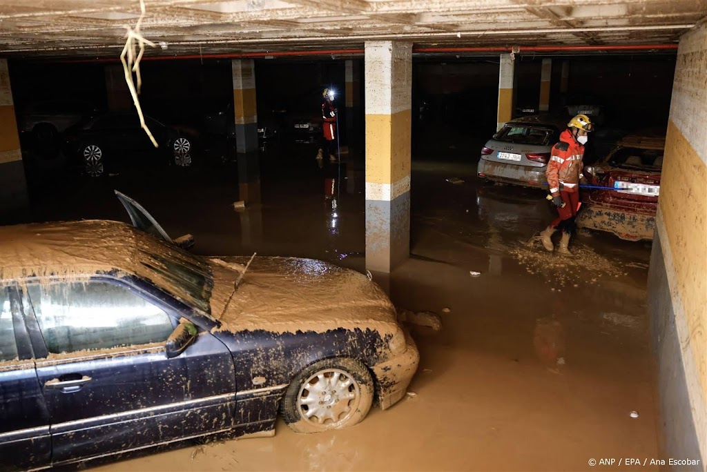 Zoektocht naar vermisten na noodweer Spanje gaat door 