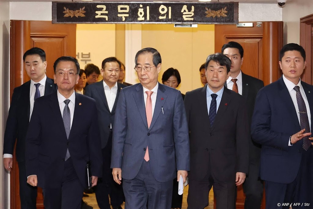 Zuid-Koreaanse premier en leiders regeringspartij naar president 
