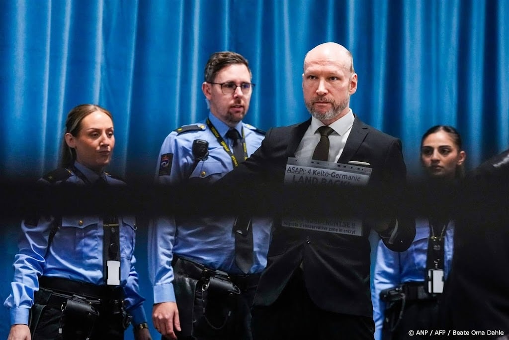 Noorse rechter weigert Breivik vervroegd vrij te laten