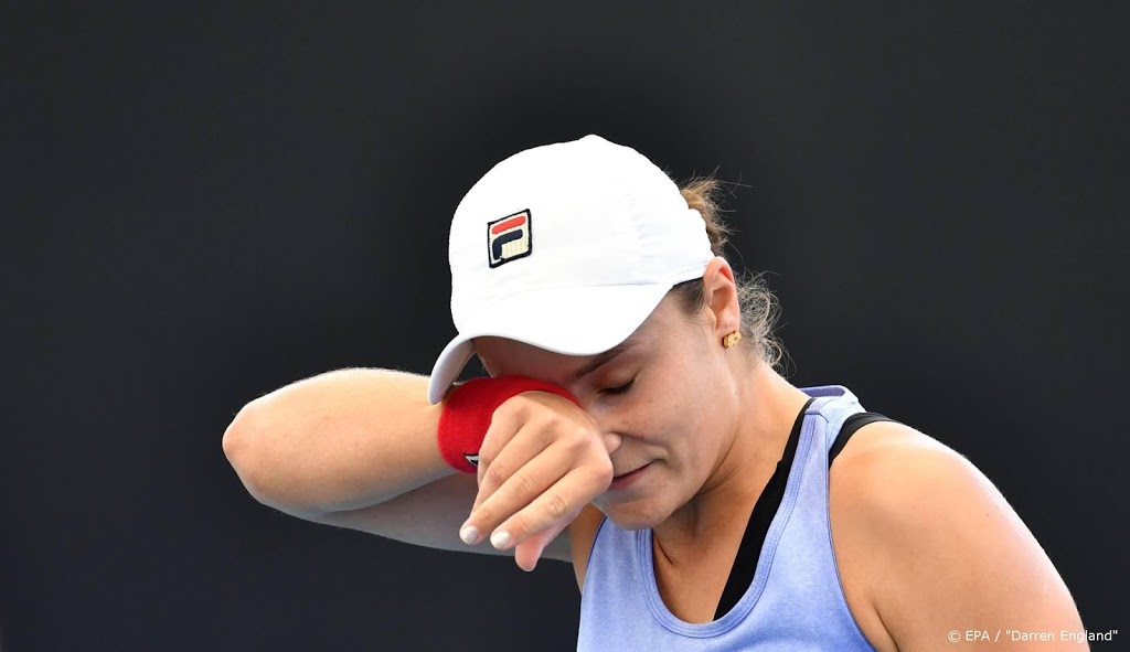 Tennisster Barty doneert prijzengeld Brisbane aan goede doel