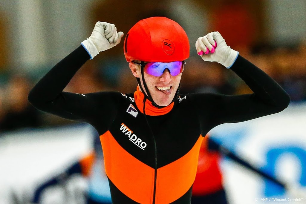 Roes verbaast met nationale titel shorttrack