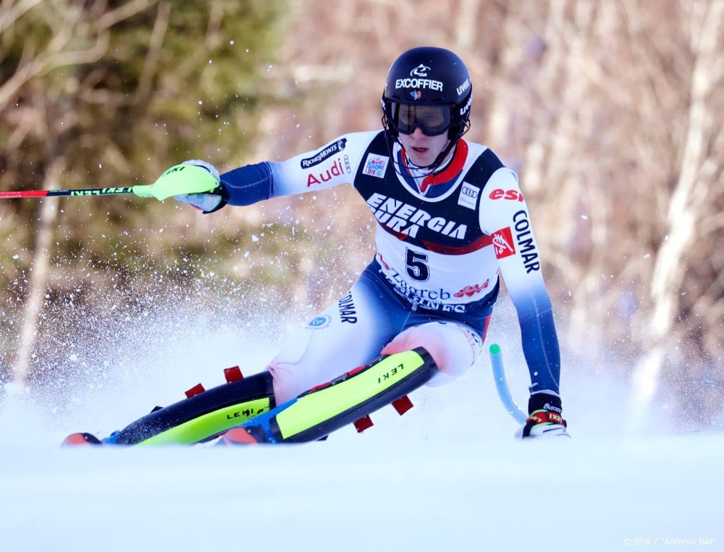 Franse skiër Noël pakt zege op slalom in Zagreb