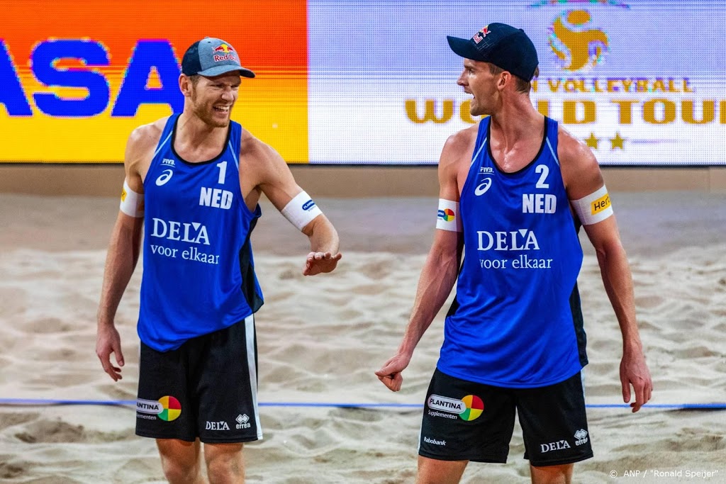 Beachvolleyballers Brouwer/Meeuwsen pakken indoortitel