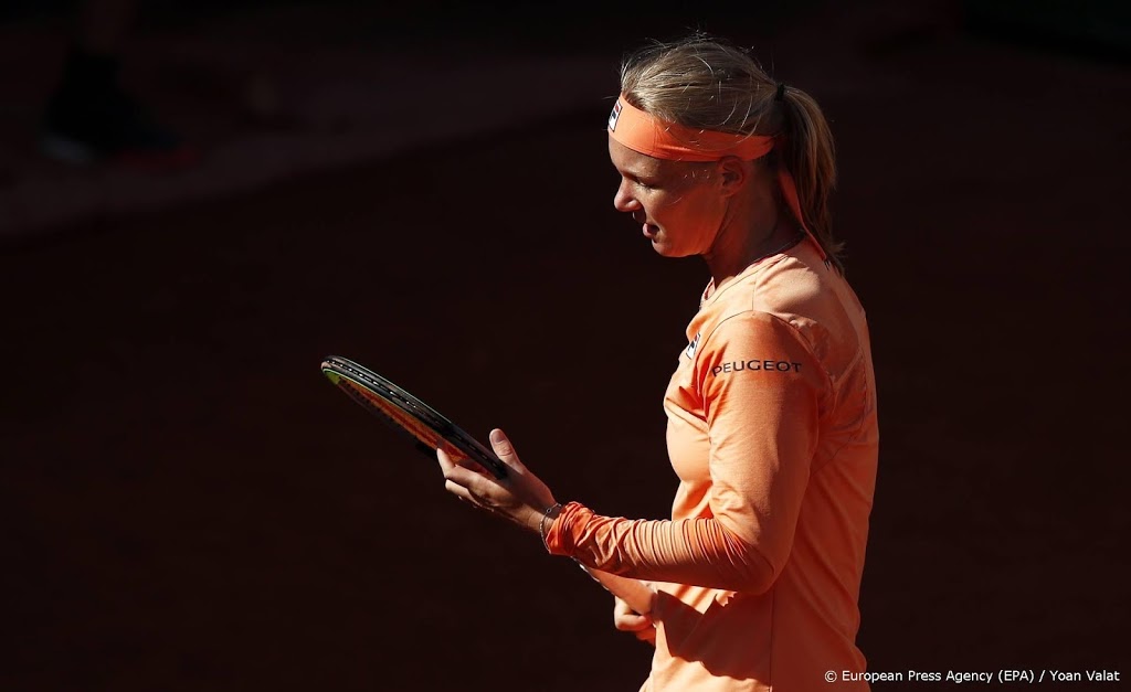 Tennisster Bertens haalt ook uitgesteld Australian Open niet