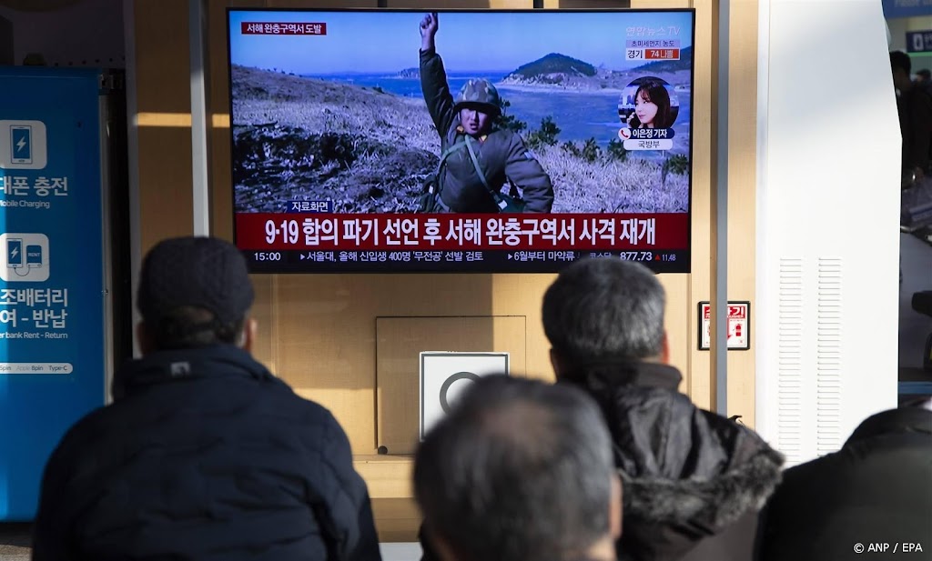 Seoul: Noorden schiet artilleriegranaten in zee bij Zuid-Korea