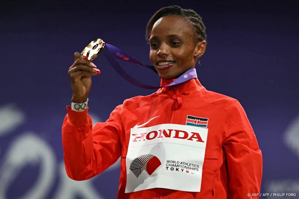 Keniaanse topatlete Chebet neemt pauze vanwege zwangerschap