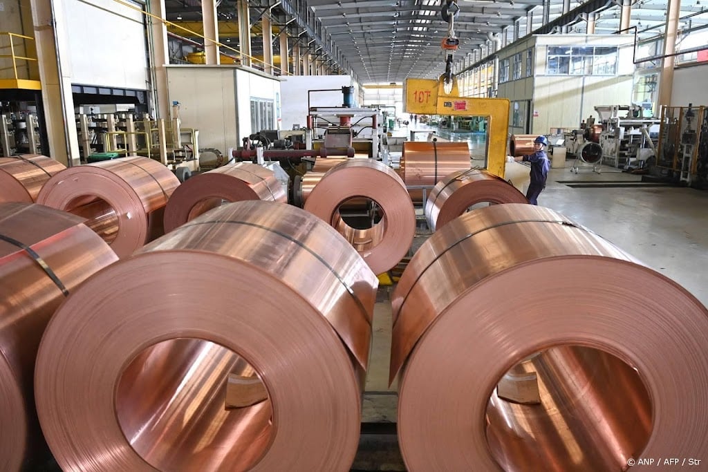 Koperprijs naar nieuw record van 13.000 dollar per ton 