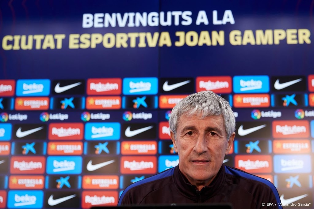 Trainer van Barcelona besteedt weinig aandacht aan rel