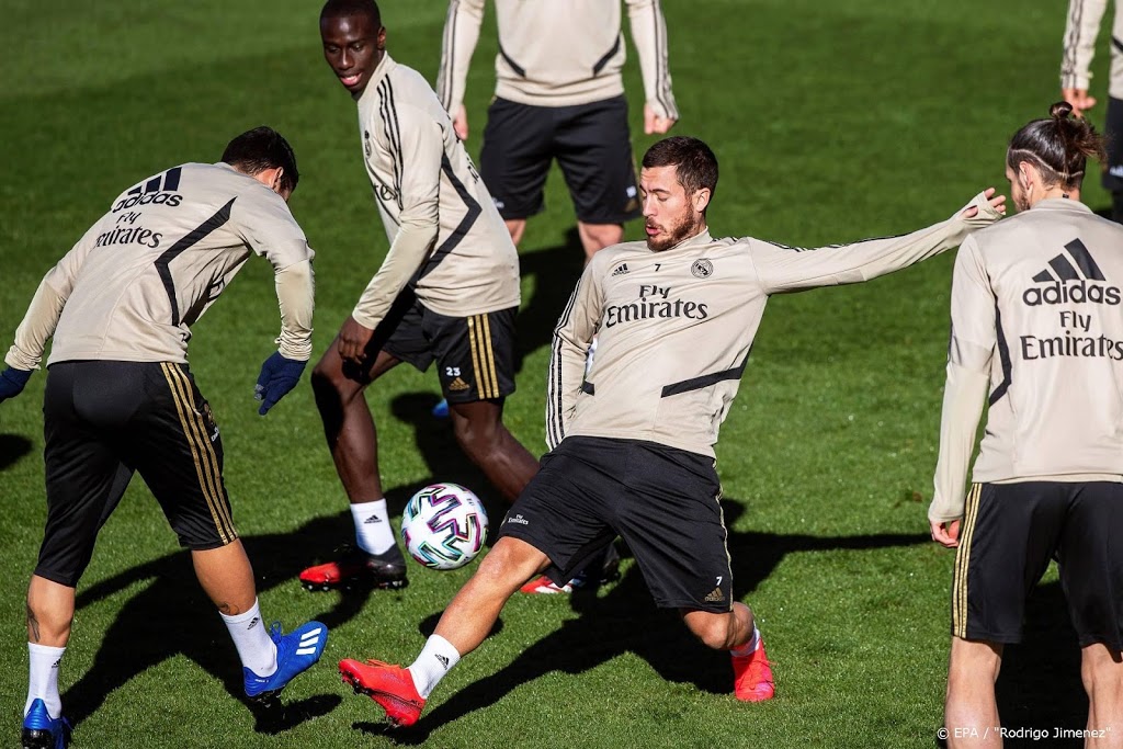 Hazard keert nog niet terug bij Real Madrid