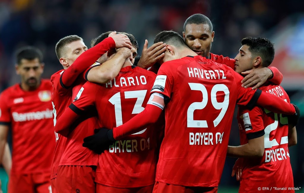 Trainer Bosz met Bayer Leverkusen naar kwartfinale Duitse beker