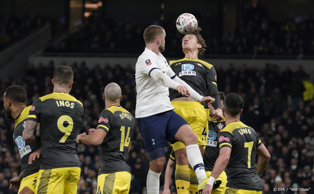 Tottenham Hotspur op karakter langs Southampton