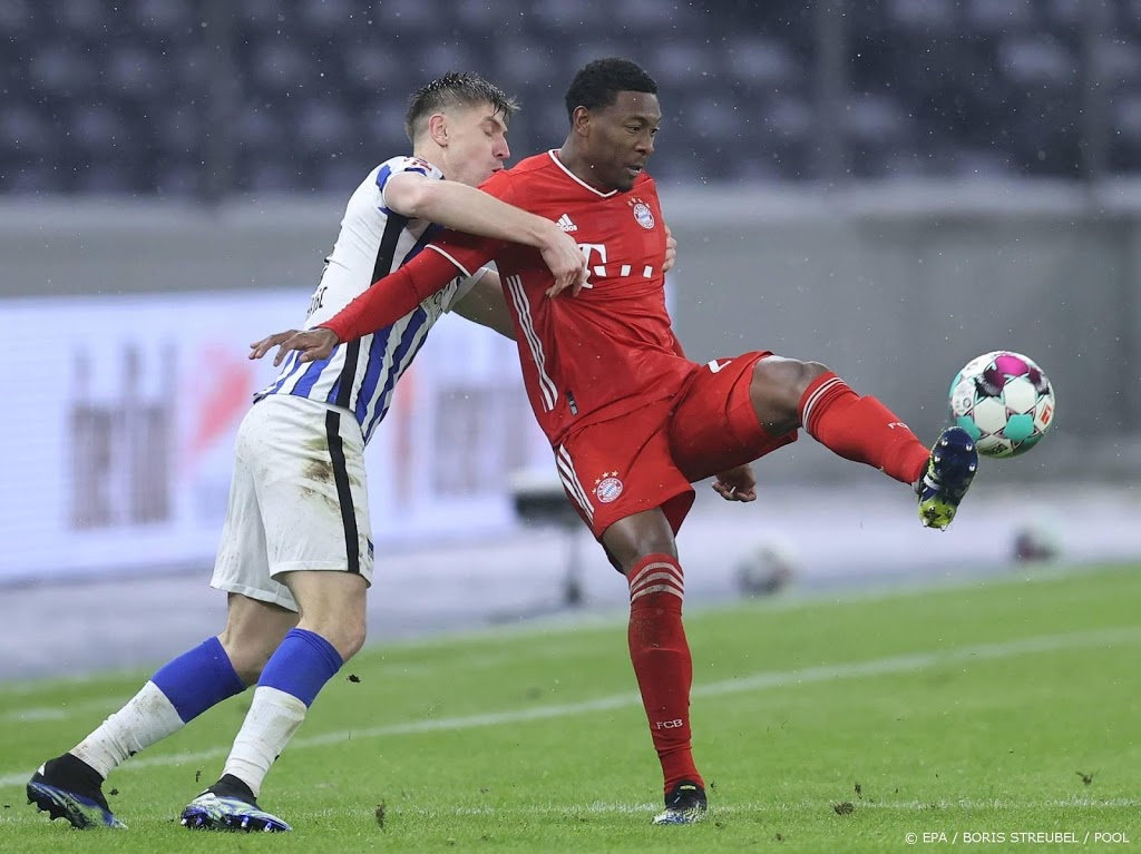 Bayern München verslaat ook Hertha BSC