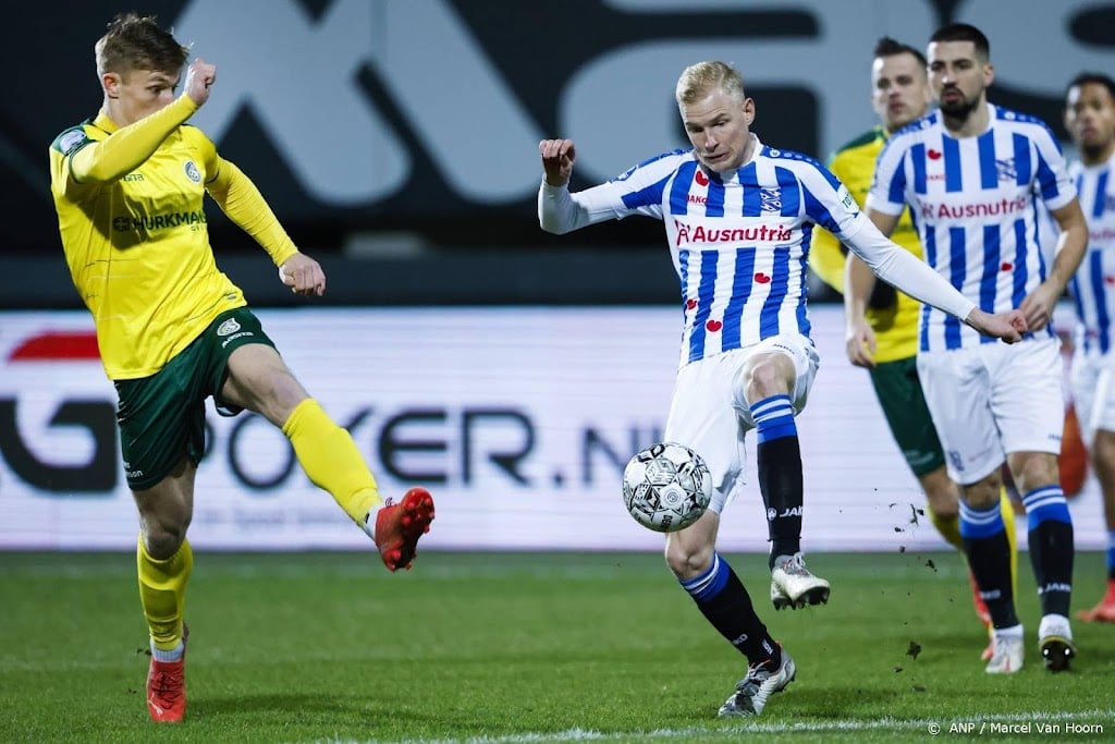 Heerenveen verliest ook bij Fortuna Sittard
