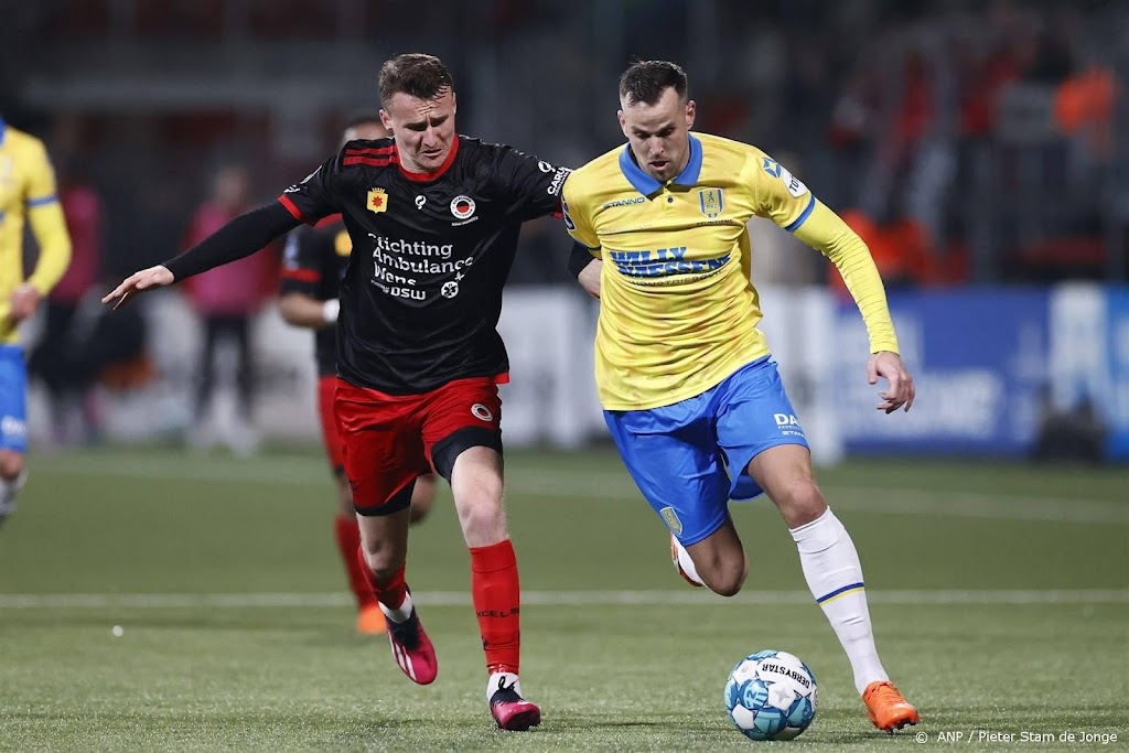 RKC laat bij Excelsior kans op derde zege op rij liggen