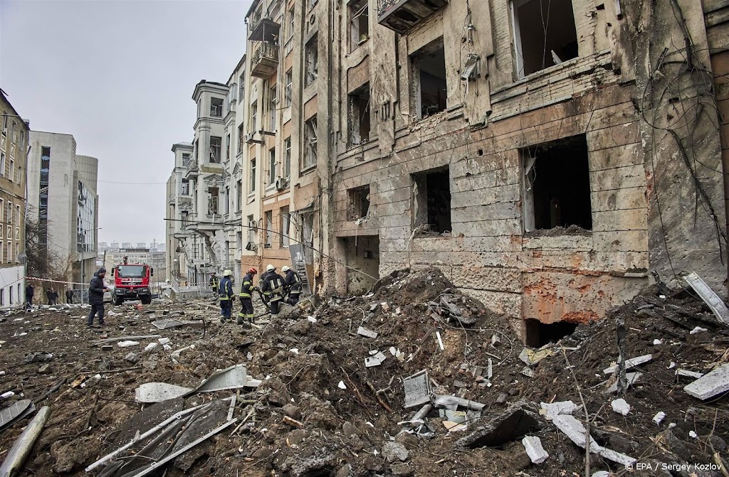 Universiteit in Charkov zwaar beschadigd door Russische raket
