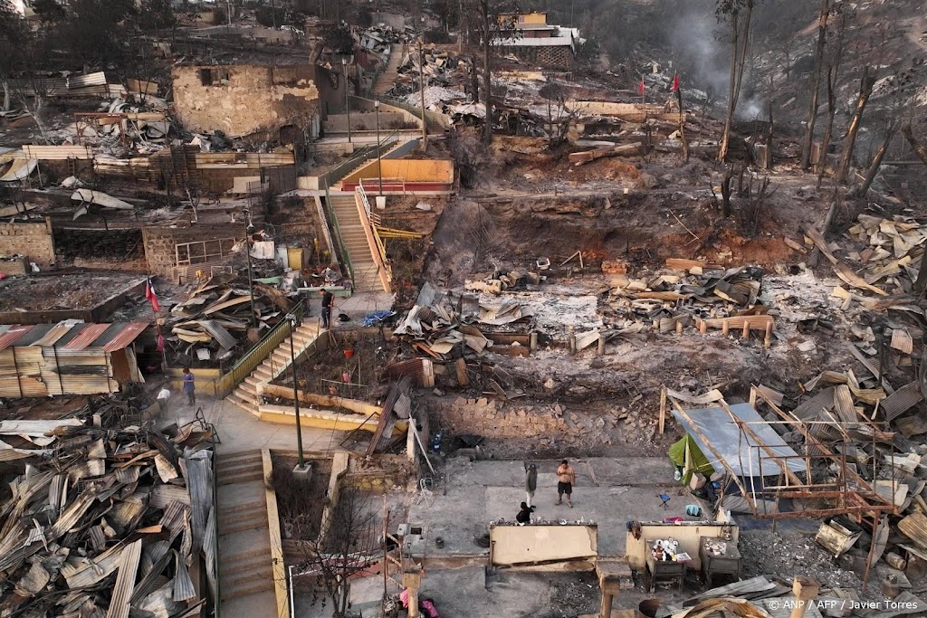 Dodental door bosbranden in Chili loopt op tot 112