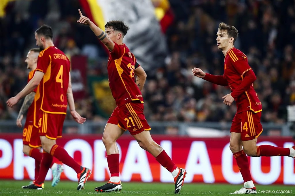 AS Roma wint met eerste treffer Huijsen ruim van Cagliari