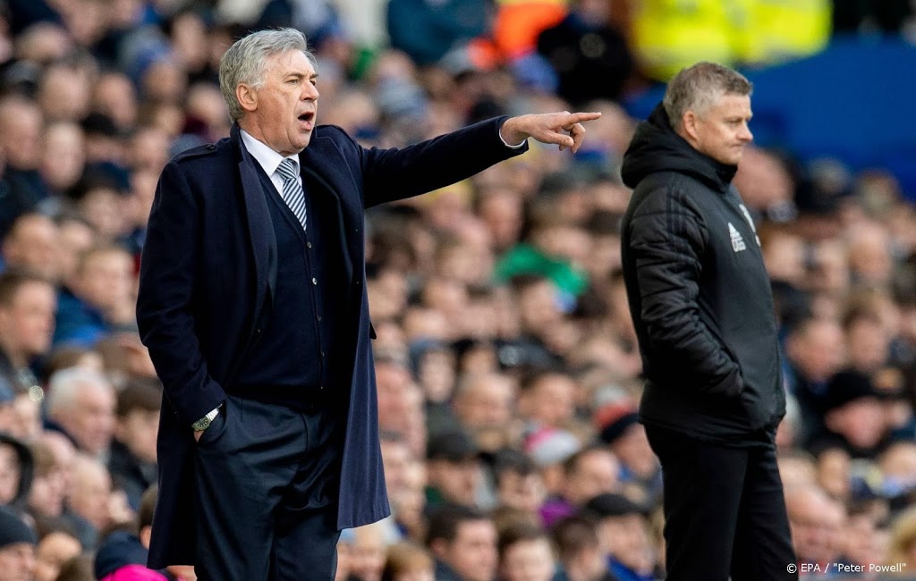 Woedeuitbarsting kost Everton-coach Ancelotti alleen boete