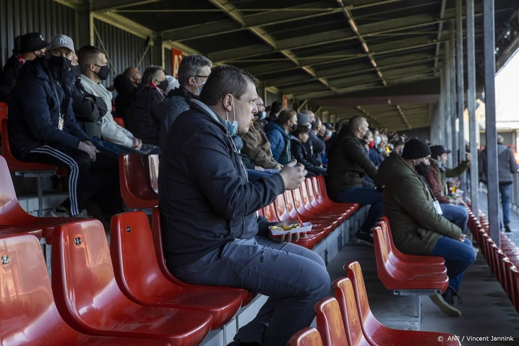 Mogelijk 1 coronabesmetting tijdens Fieldlab-voetbalwedstrijd