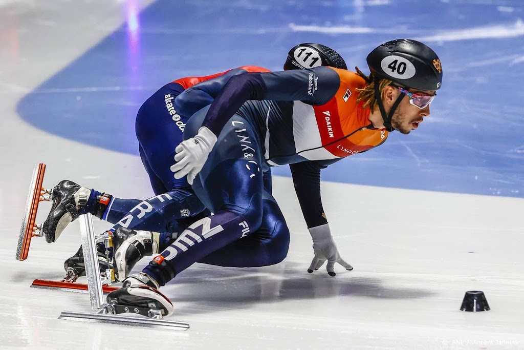 Nederlandse shorttrackmannen ook op 500 meter ronde verder