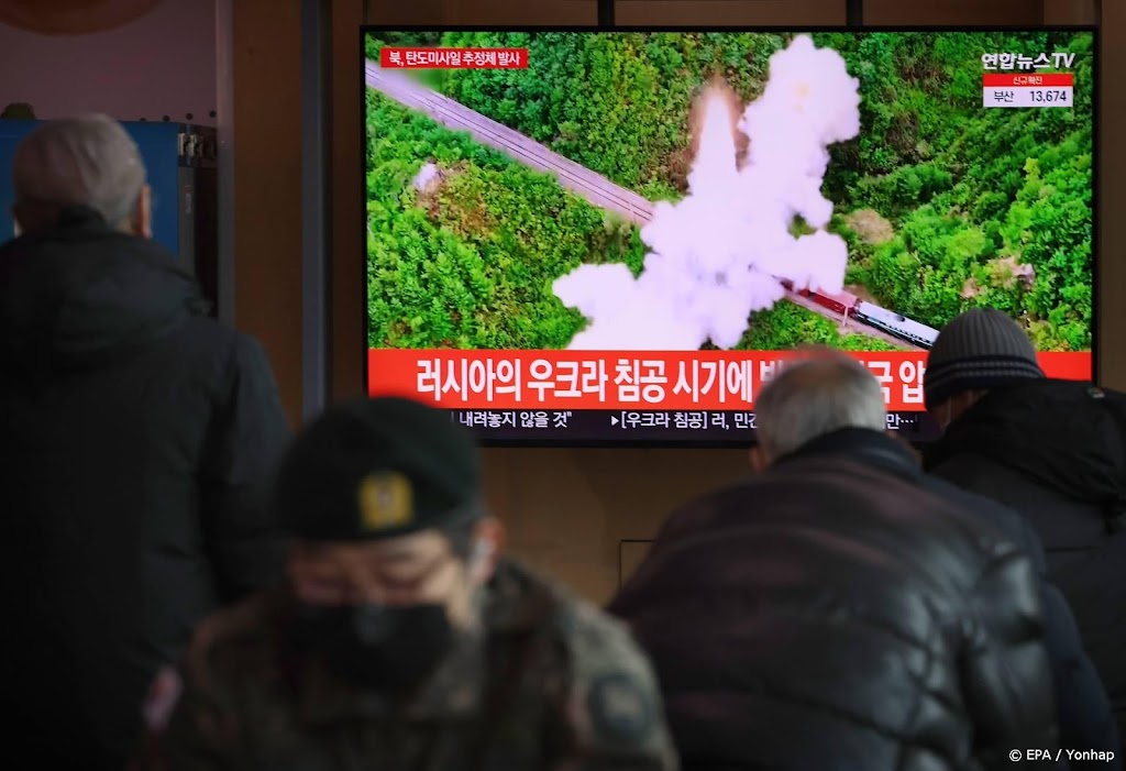 Noord-Korea vuurt weer ballistische raket af