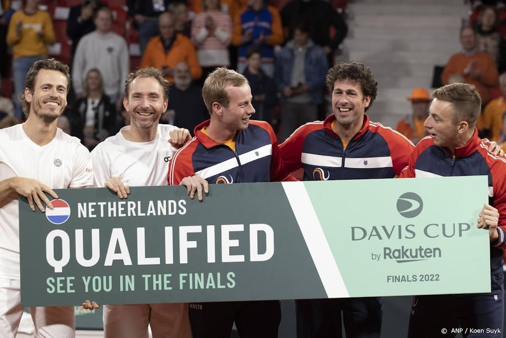Daviscup-team 'kan grootste landen verslaan' en heeft luxepositie