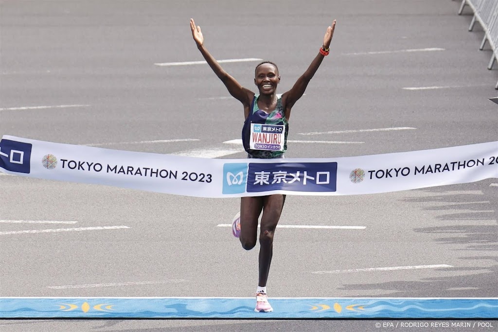 Keniaanse Wanjiru wint marathon van Tokio in zesde tijd ooit