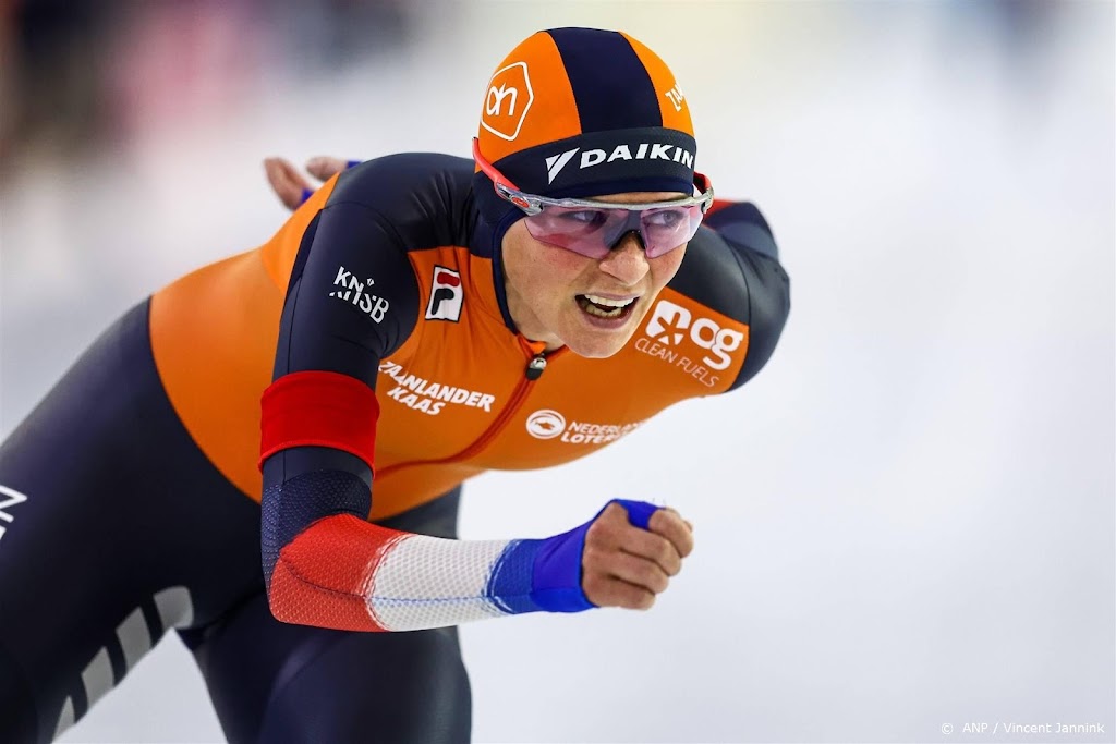 Schouten schaatst op 'haar' 5000 meter toch naar WK-goud
