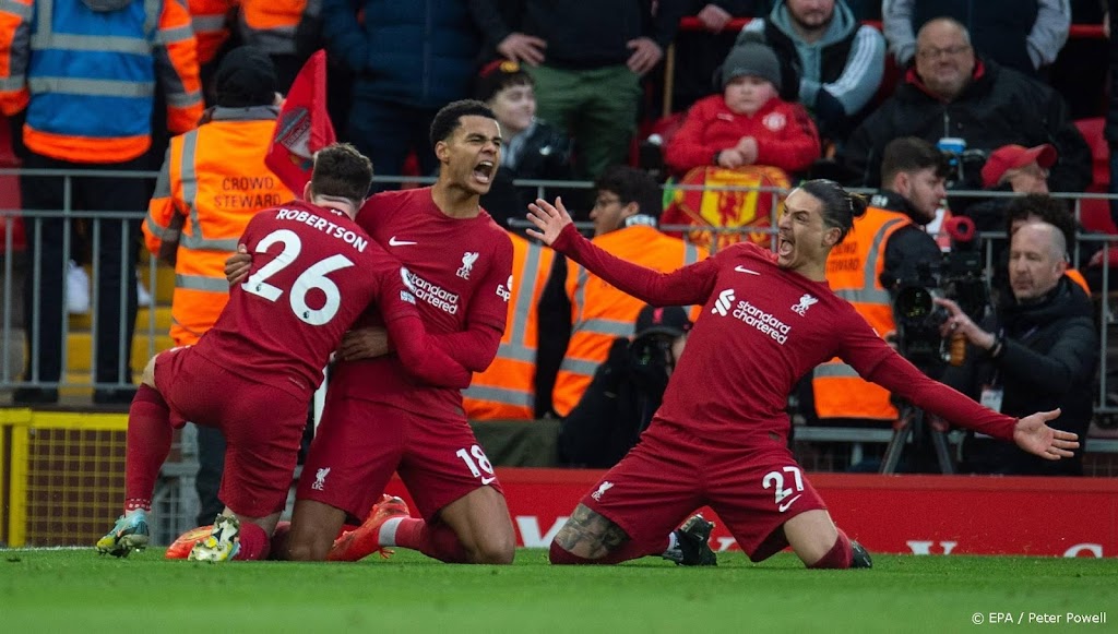 Liverpool laat ManUnited met 7-0 kansloos, Gakpo scoort twee keer