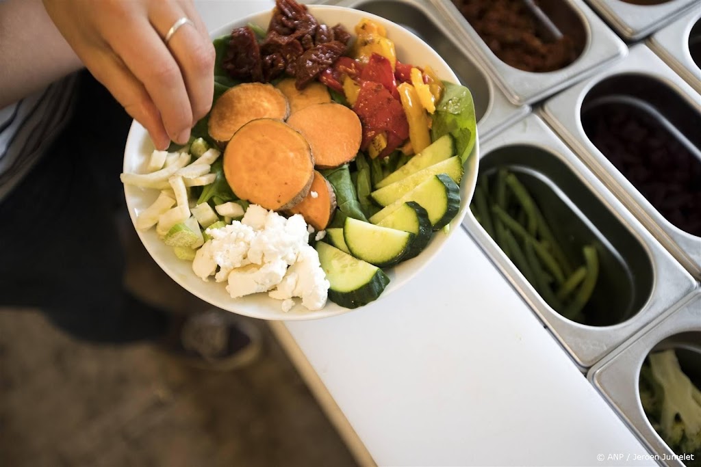 Kwart van alle hoofdmaaltijden vorig jaar vegetarisch