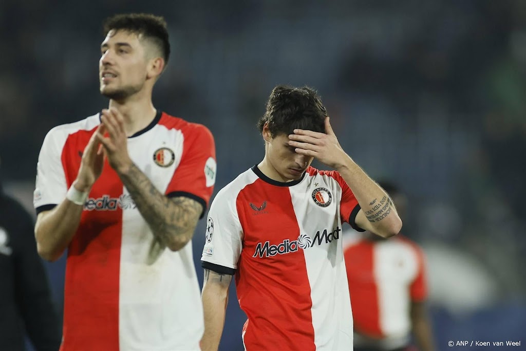 Gehavend Feyenoord komt tekort tegen Internazionale 