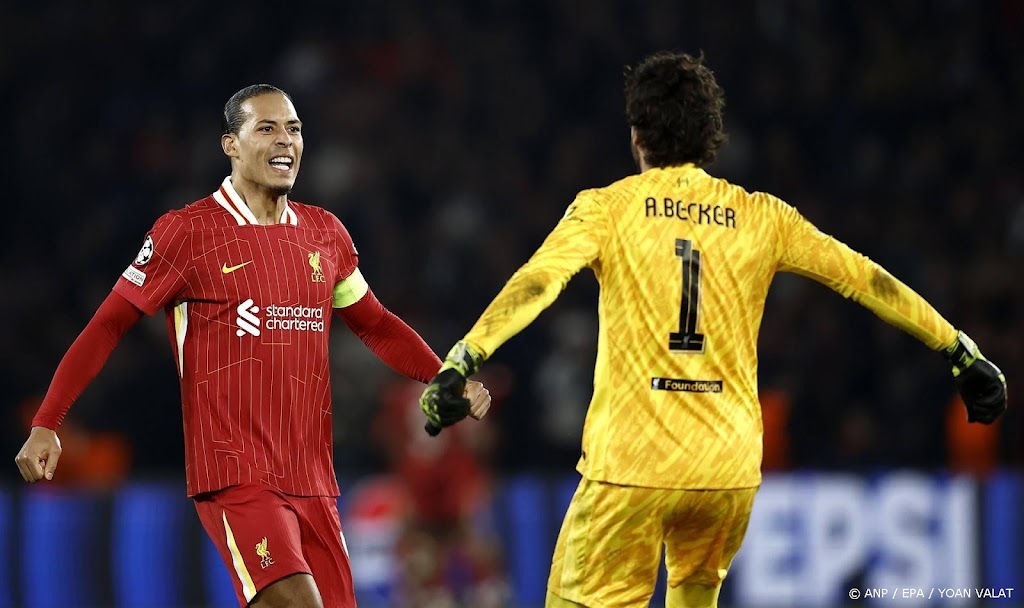 Liverpool overleeft bij PSG en slaat in slotfase zelf toe