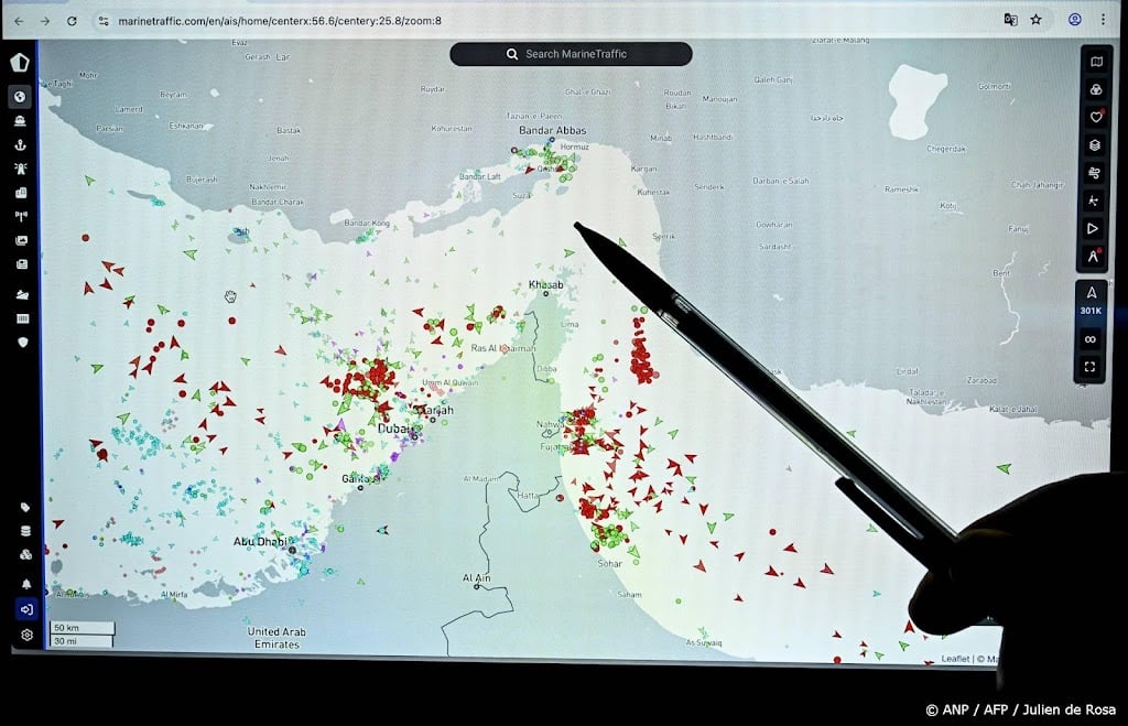 Overheid waarschuwt Nederlandse schepen: mijd regio Iran
