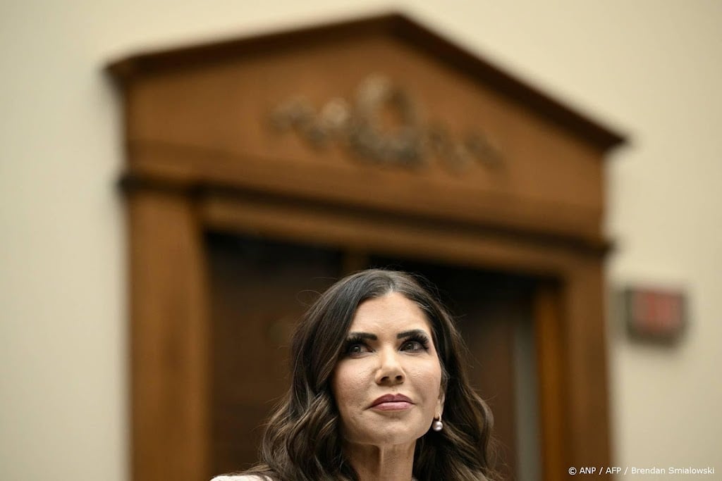 Kristi Noem weg als minister Binnenlandse Veiligheid VS