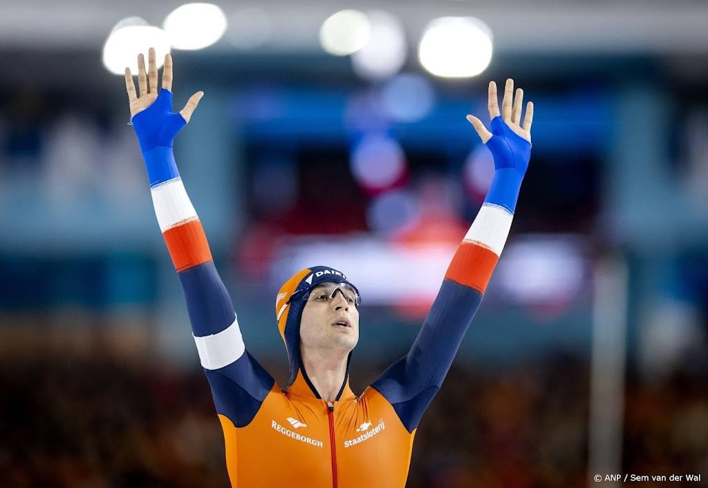 Schaatser De Boo blijft Stolz na eerste dag WK sprint ruim voor 