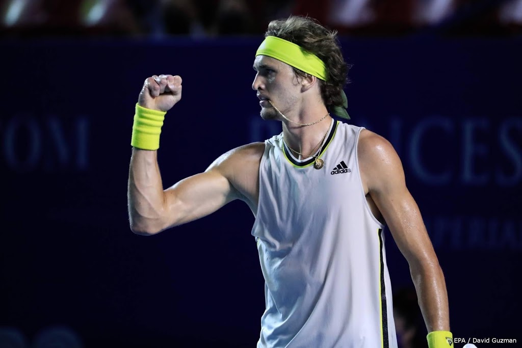 Tennisser Zverev plant rentree volgende week in Monaco 