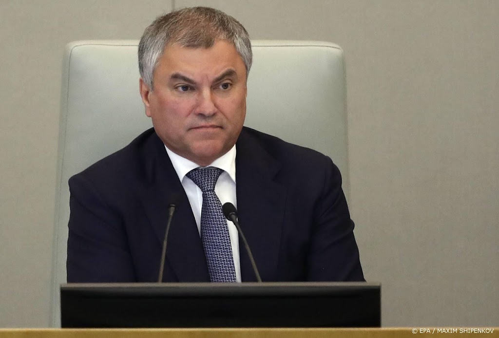 Parlementsvoorzitter Rusland noemt Boetsja propagandastunt