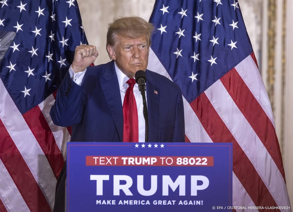 Trump in toespraak: aanklacht is inmenging in verkiezingen 