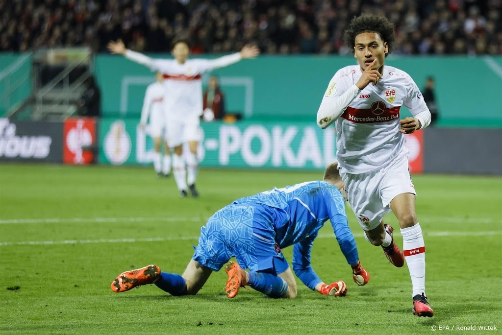 VfB Stuttgart in halve finales Duits bekertoernooi
