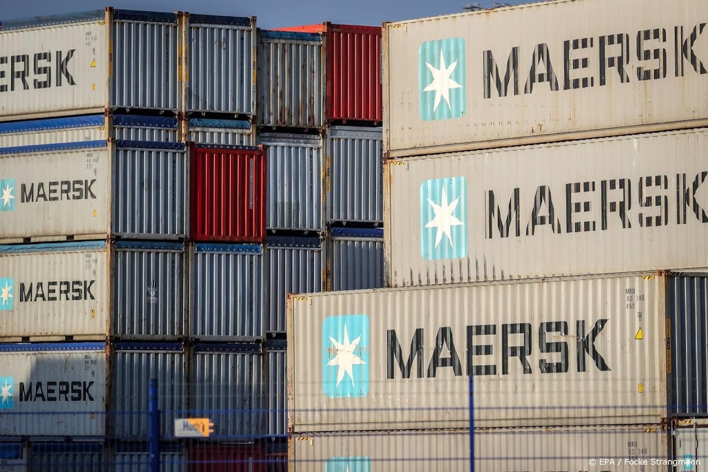 Maersk: problemen containervracht houden nog hele jaar aan