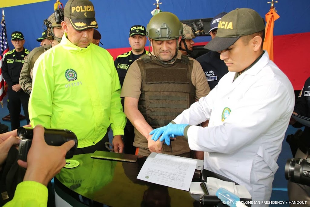 Colombiaanse drugsbaas Otoniel uitgeleverd aan VS