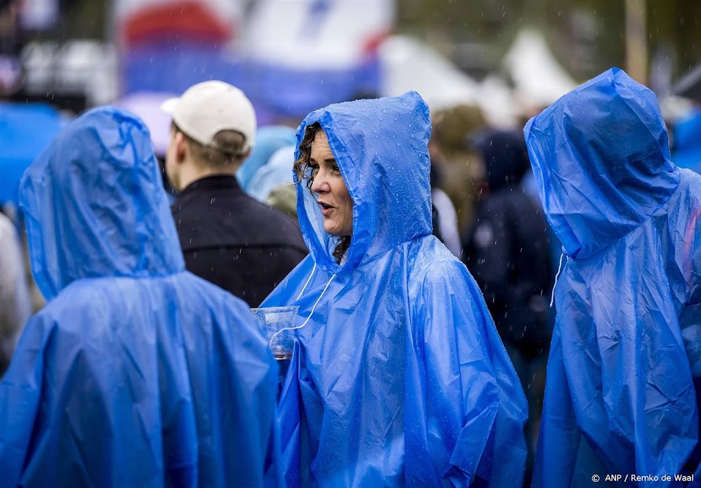 Bevrijdingsfestival Groningen ontruimd om naderend slecht weer
