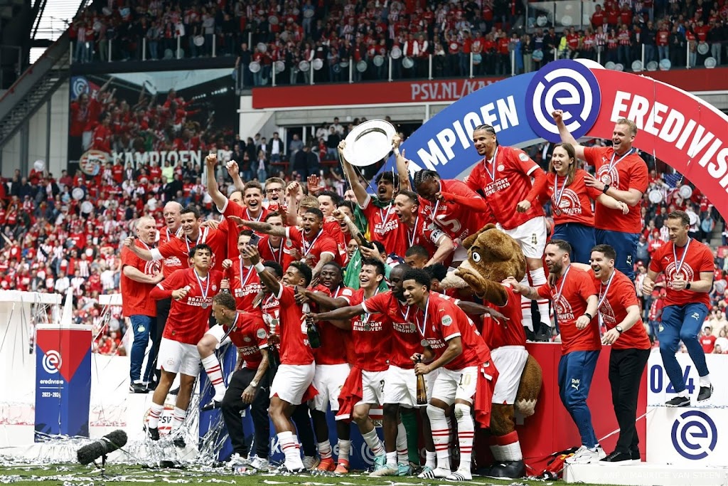 PSV'er Schouten: eerste grote succes, net als de trainer