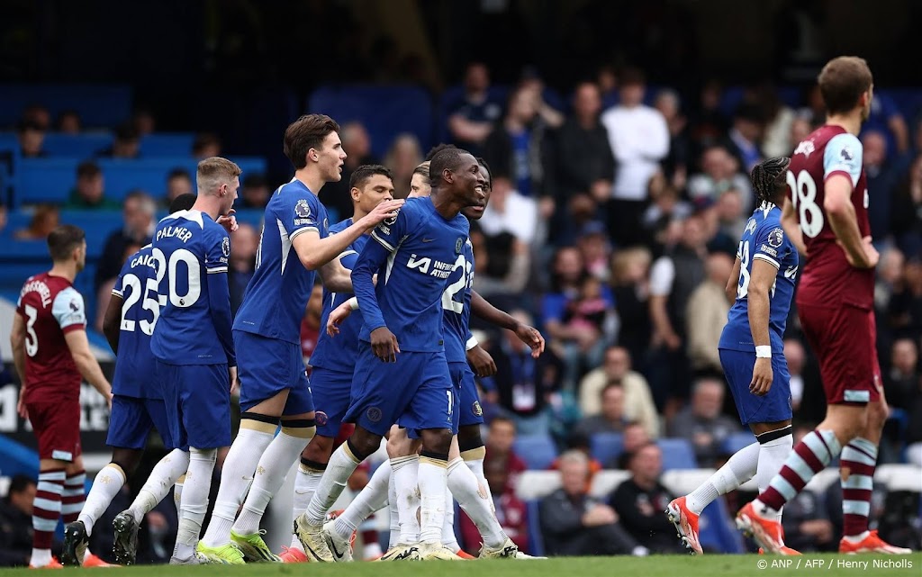 Chelsea klopt West Ham met 5-0 en houdt zicht op Europees voetbal