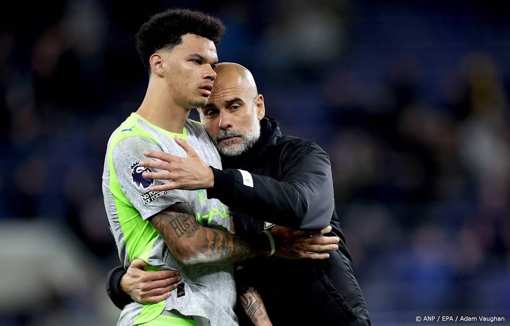 City zet titel op het spel met puntenverlies tegen Everton 