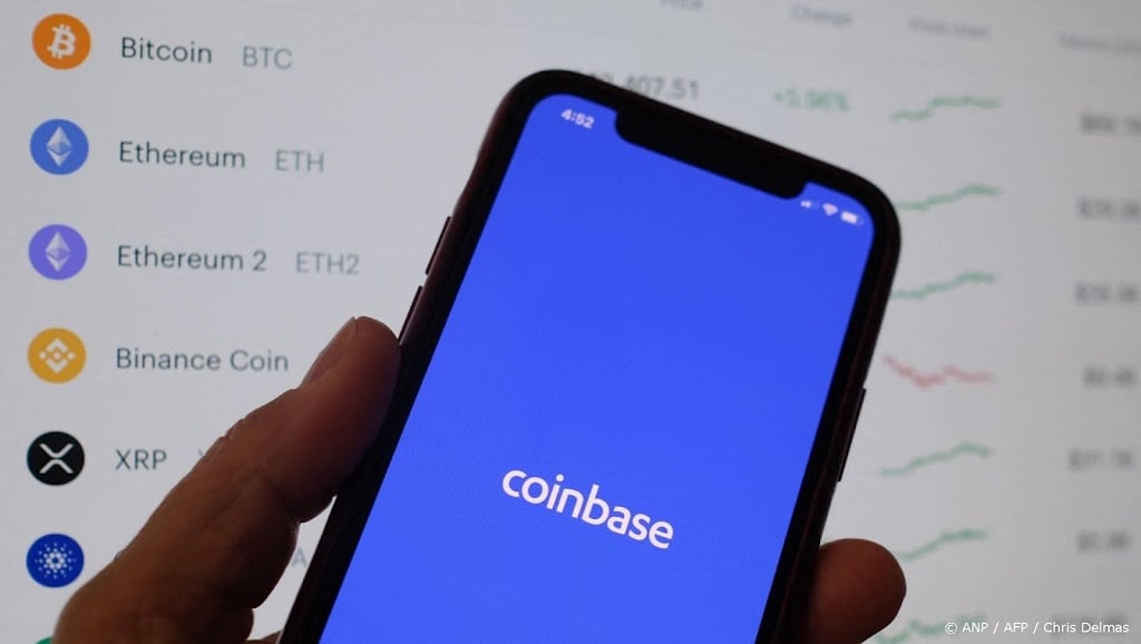 Cryptobeurs Coinbase stijgt op Wall Street na reorganisatie