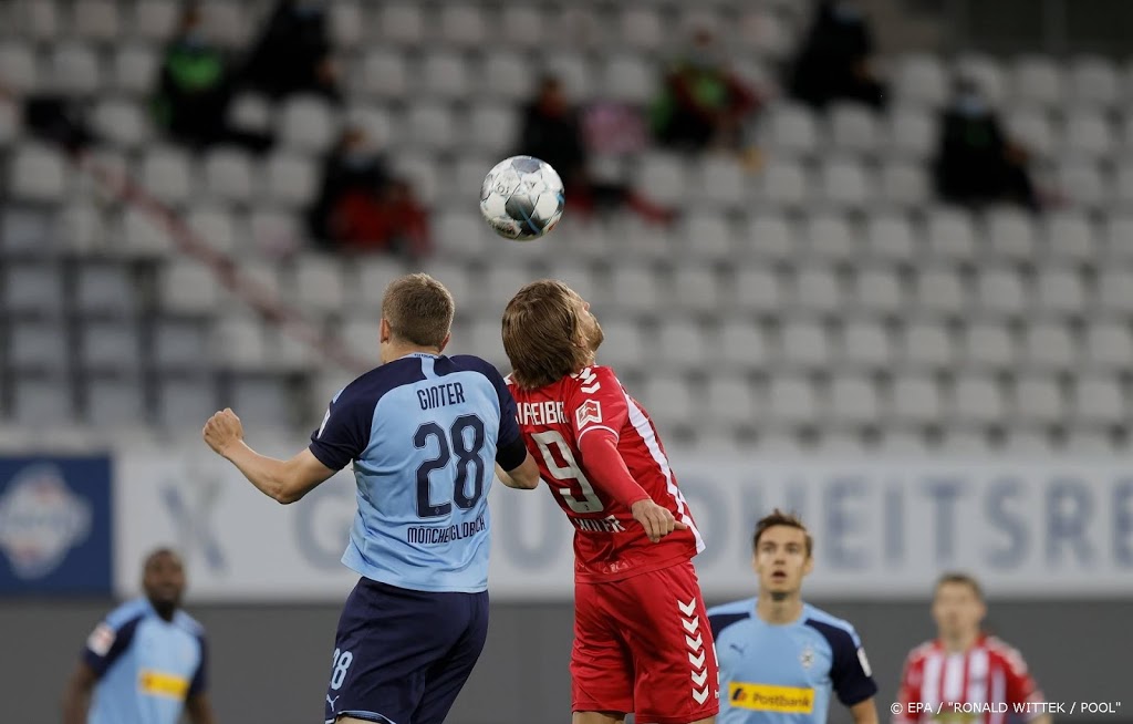 SC Freiburg verrast Borussia Mönchengladbach